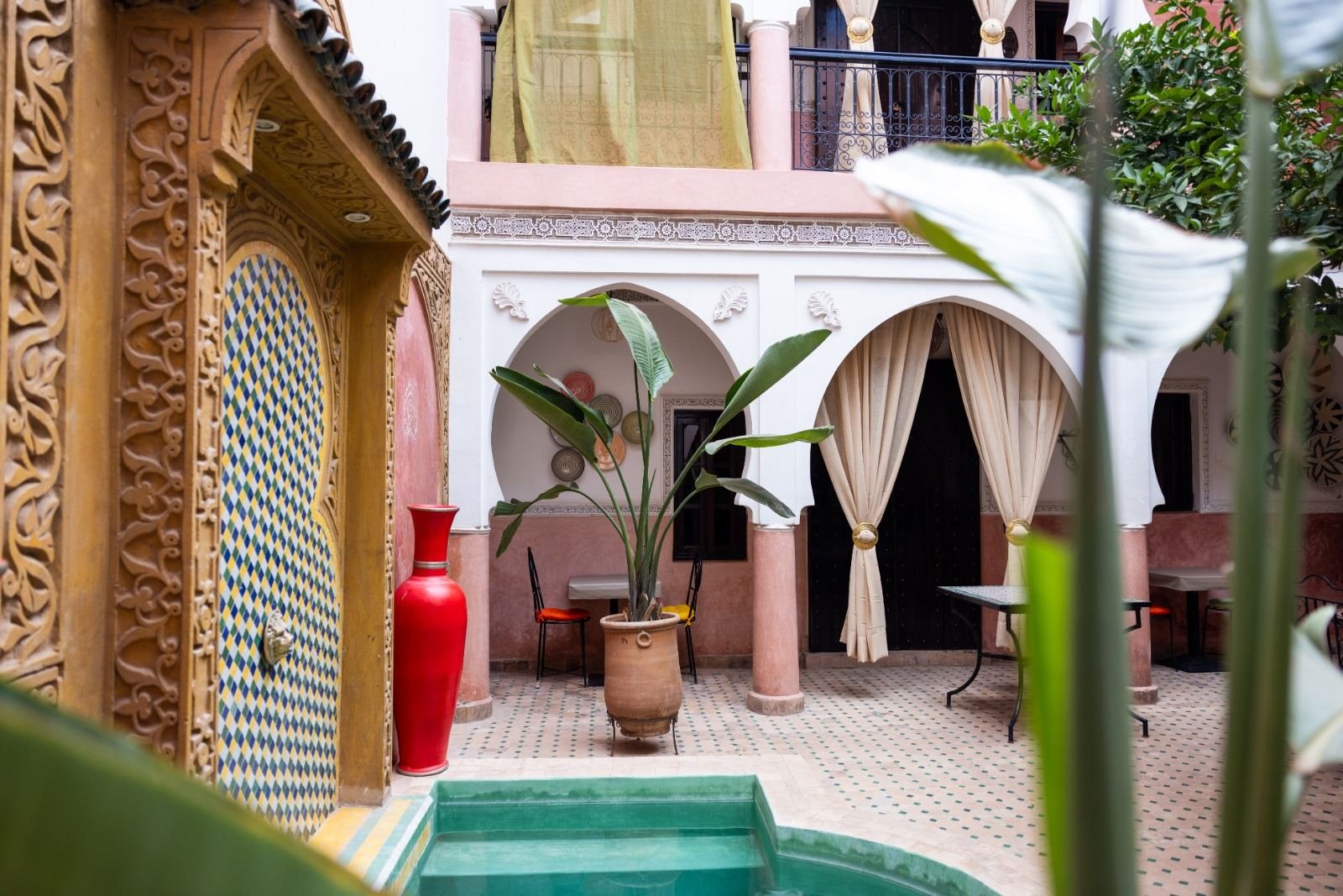 Cour intérieure du Riad Davina