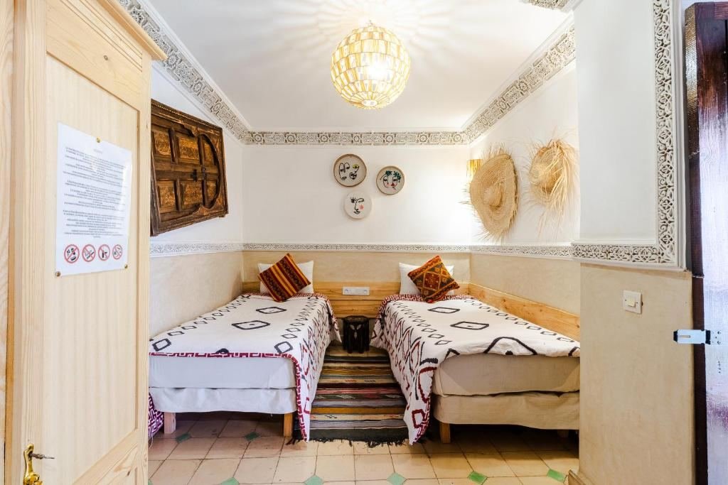 Chambre Lits Jumeaux du Riad Davina